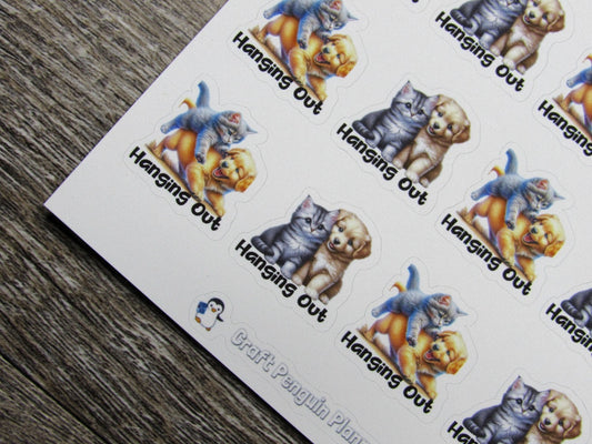 Hanging Out Stickers