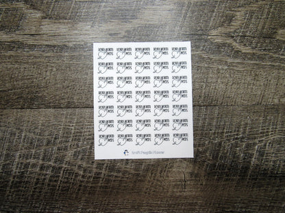 Flea, Tick, & Heartworm Meds Sticker