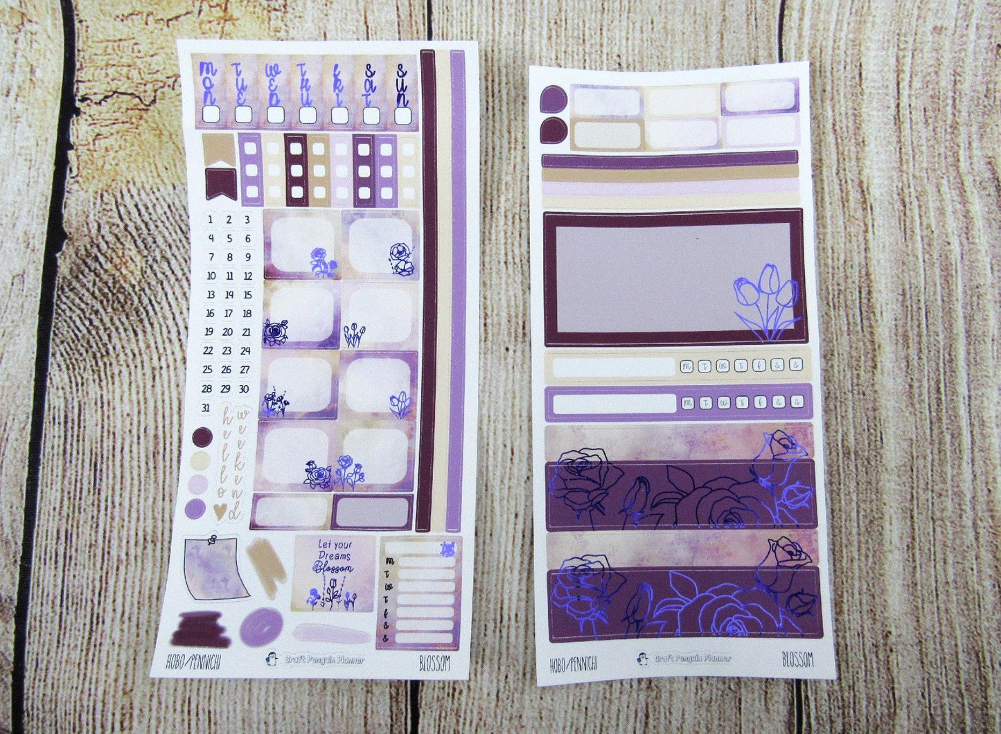 Blossom FOILED Weekly, HOBONICHI WEEKS/PENNICHI