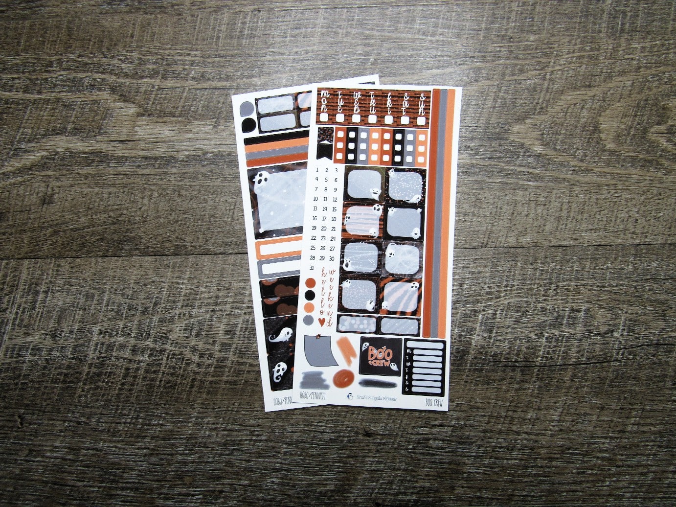 Boo Crew Weekly, HOBONICHI WEEKS/PENNICHI