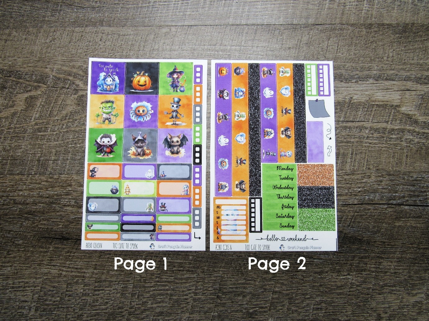 Too Cute To Spook Weekly, HOBONICHI COUSIN