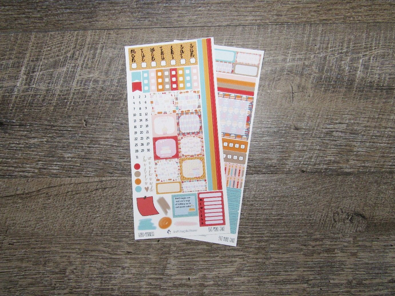 Eat More Cake Weekly, HOBONICHI WEEKS/PENNICHI