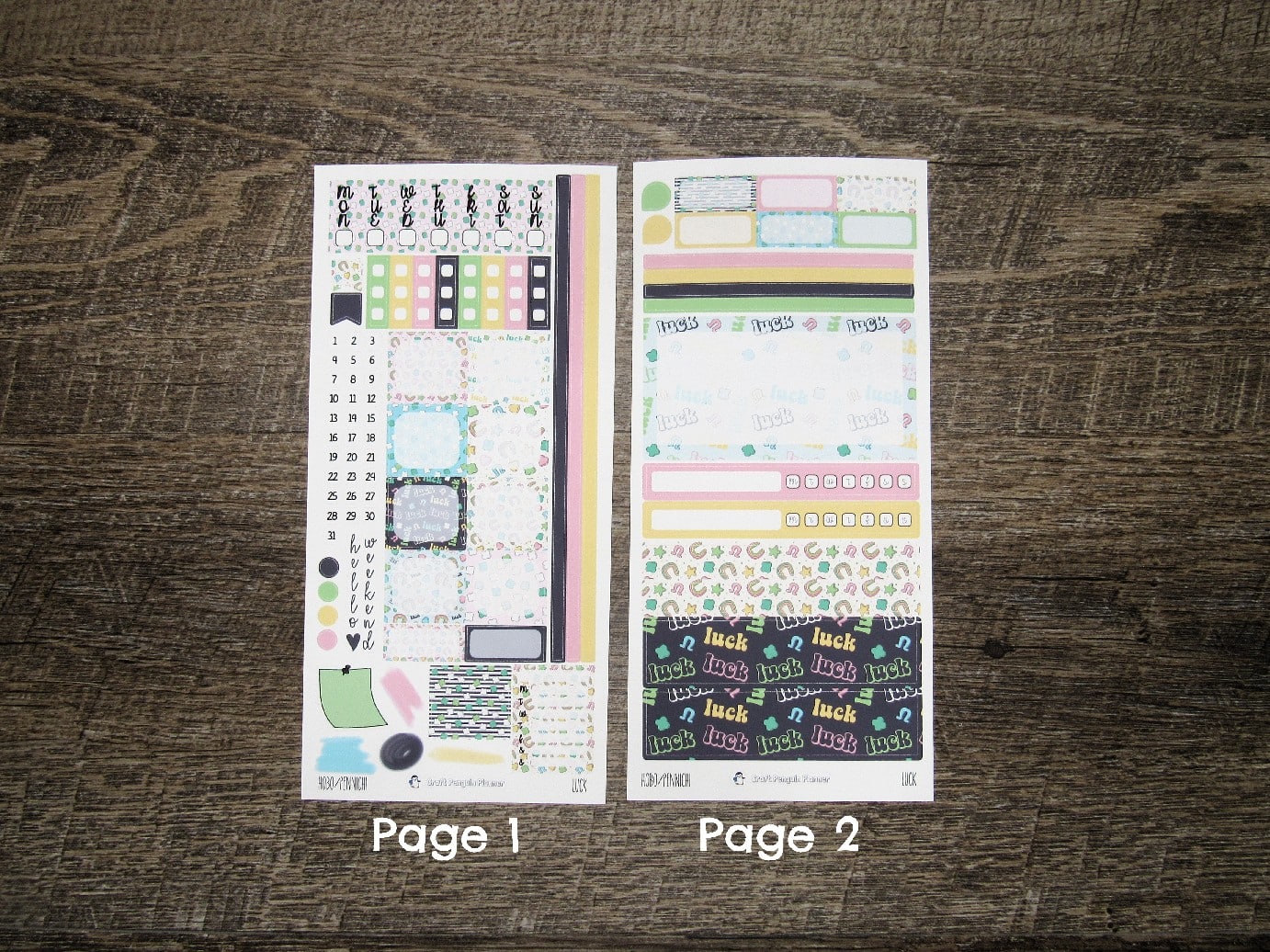 Luck Weekly, HOBONICHI WEEKS/PENNICHI