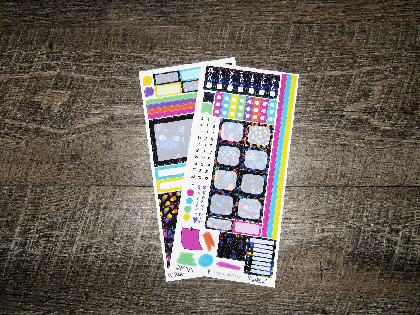 Neon Halloween Weekly, HOBONICHI WEEKS/PENNICHI