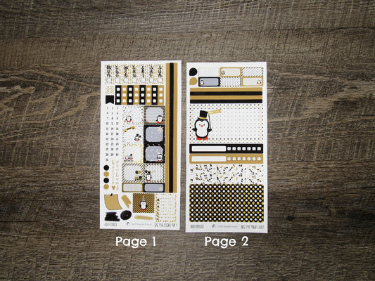 New Year Penguin Party Weekly, HOBONICHI WEEKS/PENNICHI- UPDATED for 2026
