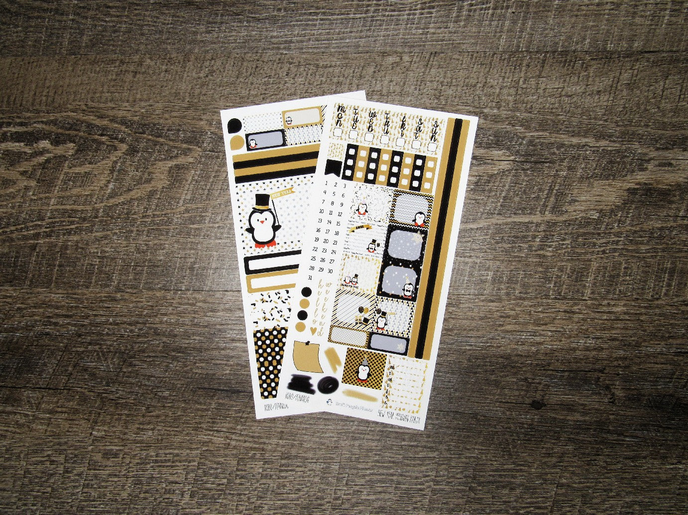 New Year Penguin Party Weekly, HOBONICHI WEEKS/PENNICHI- UPDATED for 2026