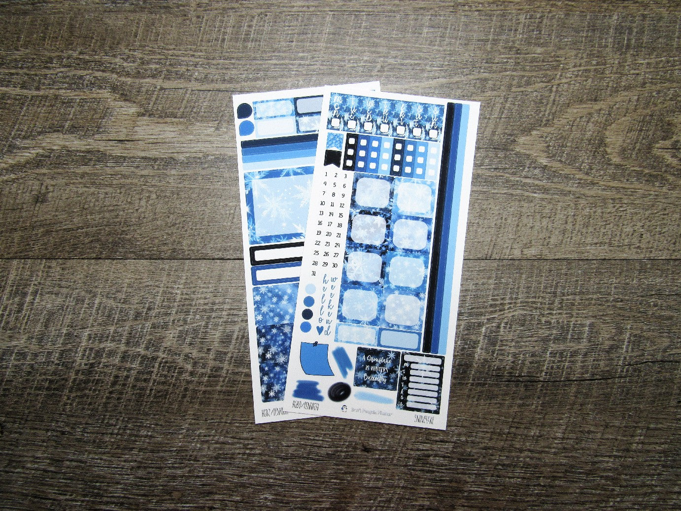 Snowflake Weekly, HOBONICHI WEEKS/PENNICHI