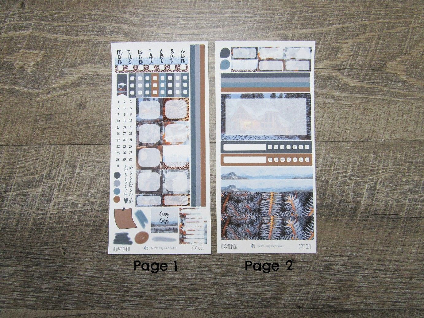 Stay Cozy Weekly, HOBONICHI WEEKS/PENNICHI