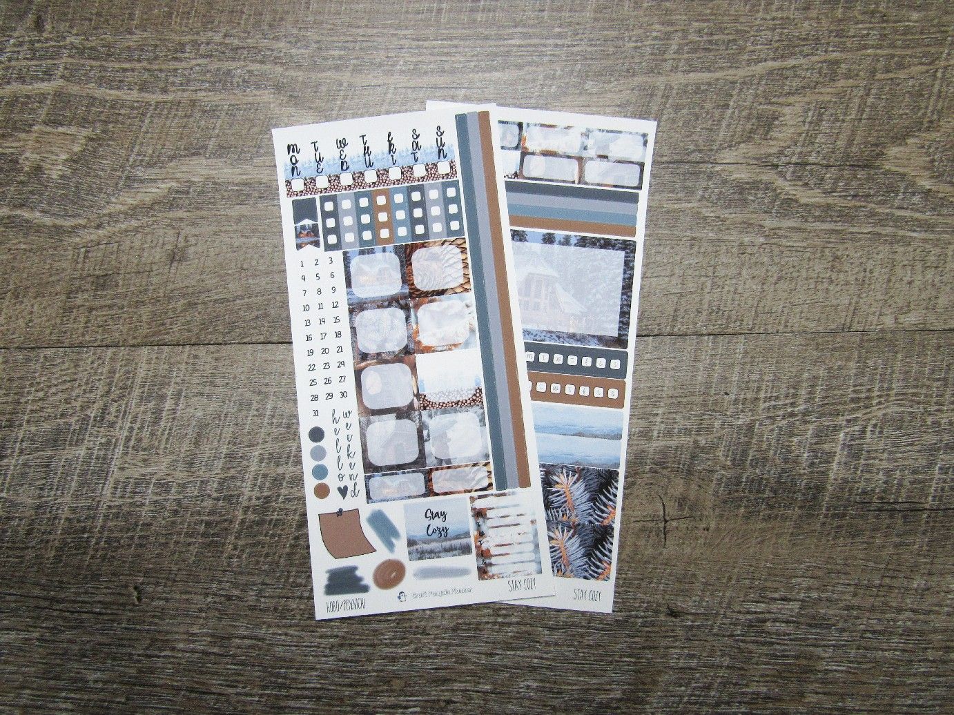 Stay Cozy Weekly, HOBONICHI WEEKS/PENNICHI