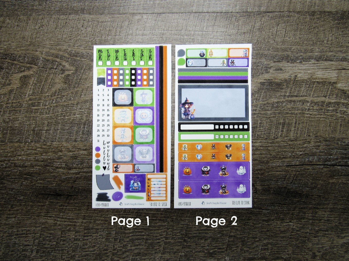 Too Cute To Spook Weekly, HOBONICHI WEEKS/PENNICHI