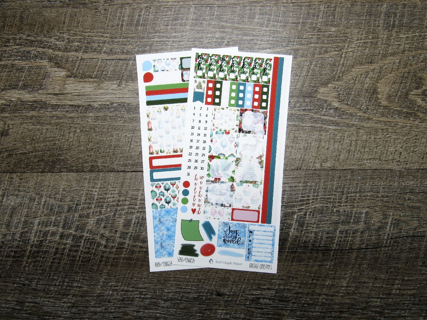 Vintage Christmas Weekly, HOBONICHI WEEKS/PENNICHI