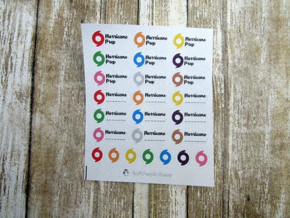 Hurricane Stickers