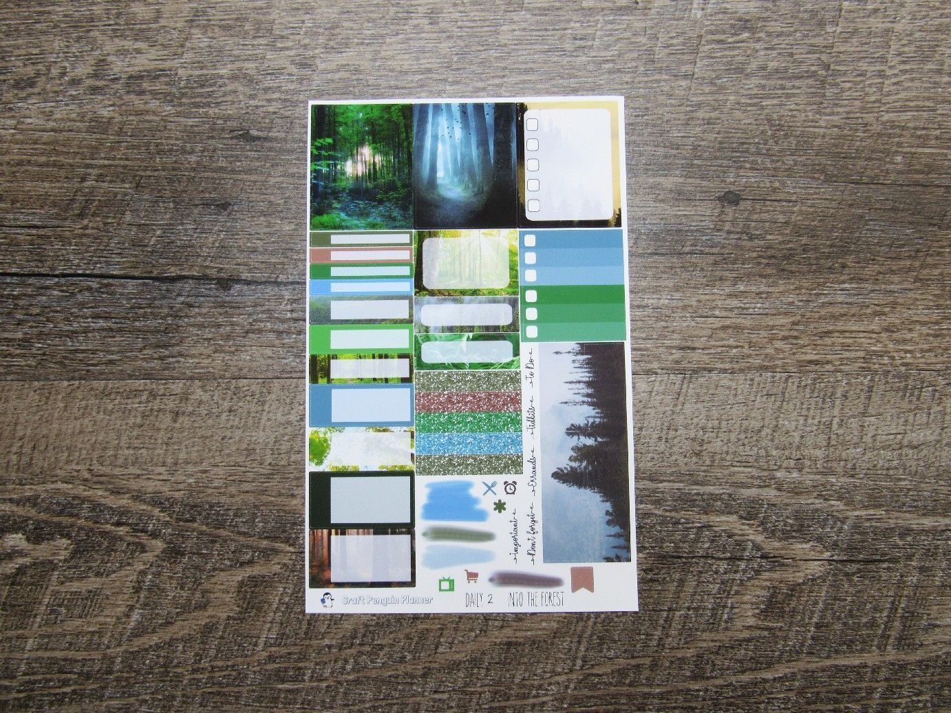 Into the Forest DAILY kit