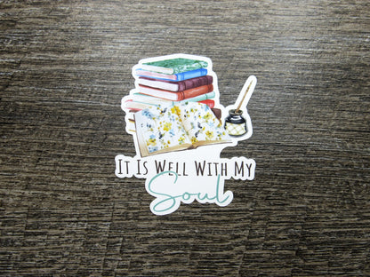 It Is Well Sticker Die Cut