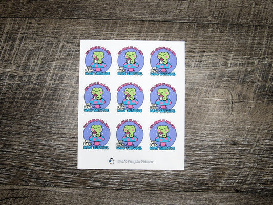 It's ok if all you did was survive stickers