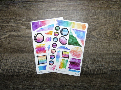 Journal Kit- JK006- Watercolor Gradient