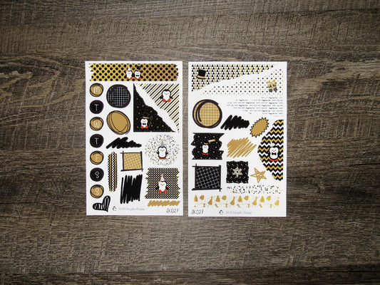 Journal Kit- JK027- New Year Penguin Party