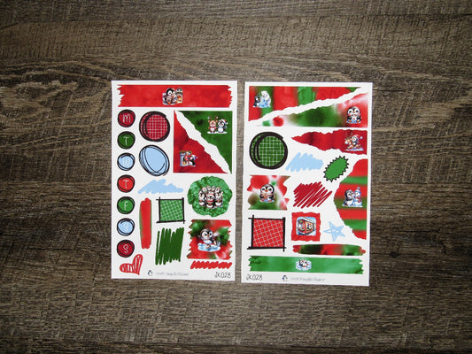Journal Kit- JK028- Christmas Penguin