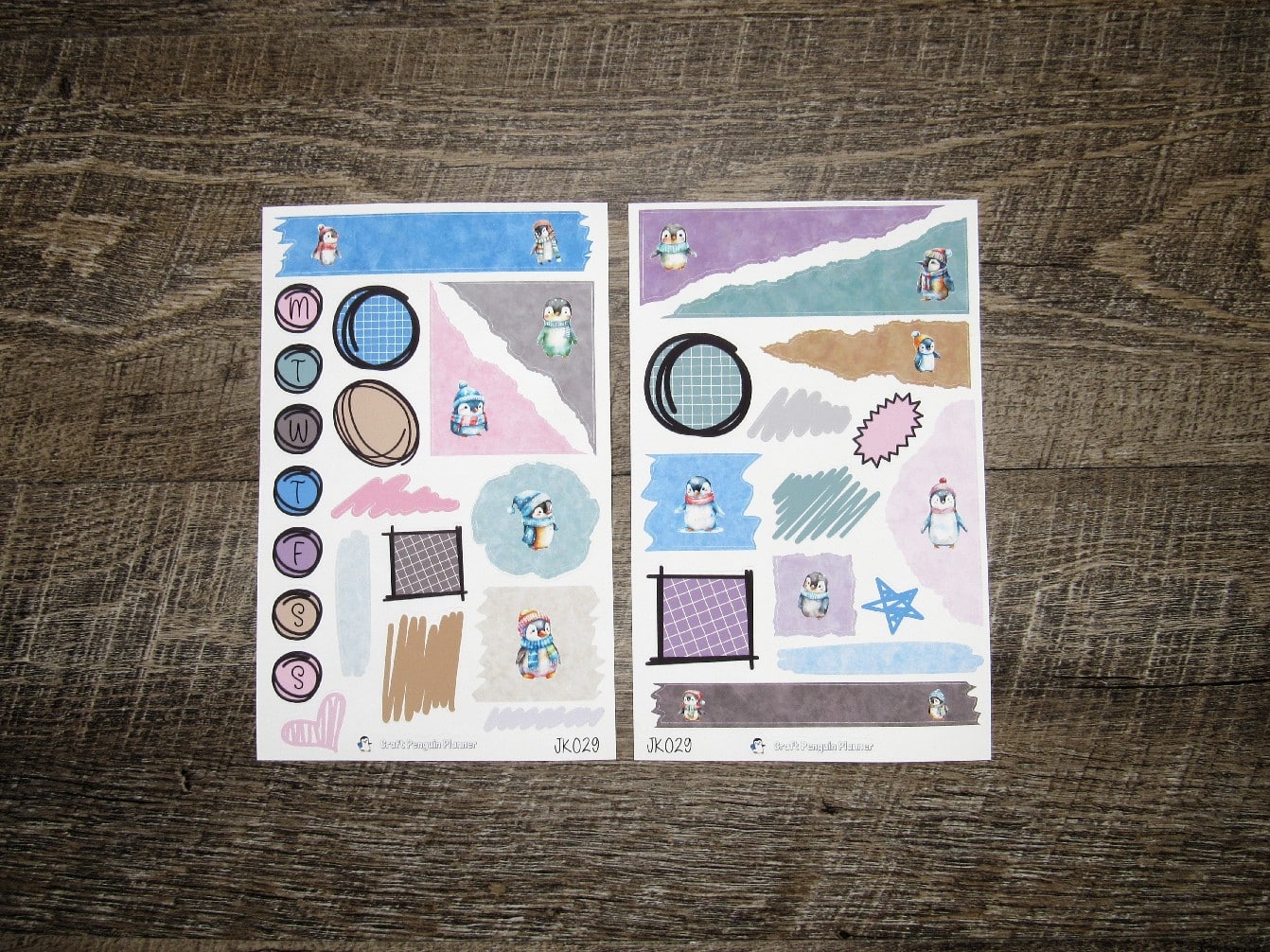 Journal Kit- JK029- Winter Waddle