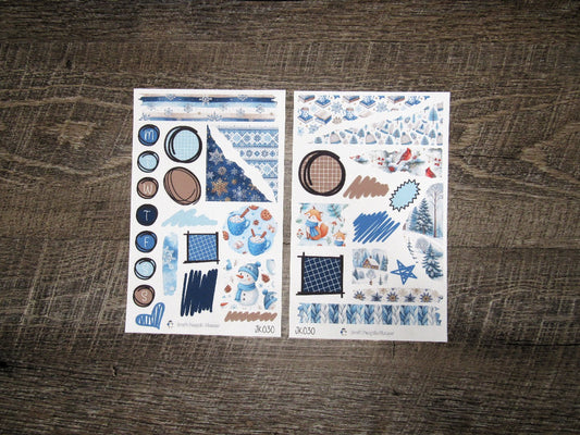 Journal Kit- JK030- Cozy Winter