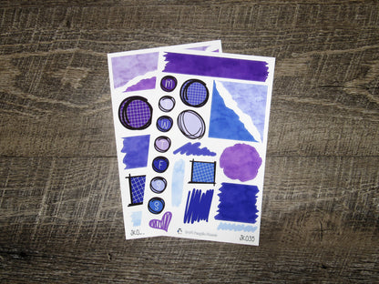 Journal Kit- JK035- Shades of Purple