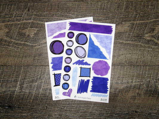 Journal Kit- JK035- Shades of Purple