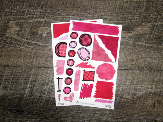 Journal Kit- JK036- Shades of Pink