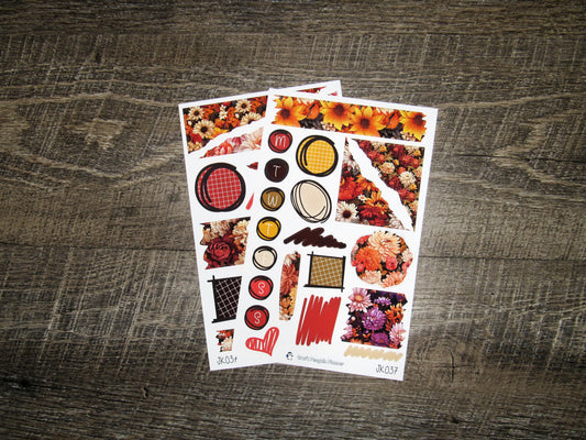Journal Kit- JK037- Fall Floral