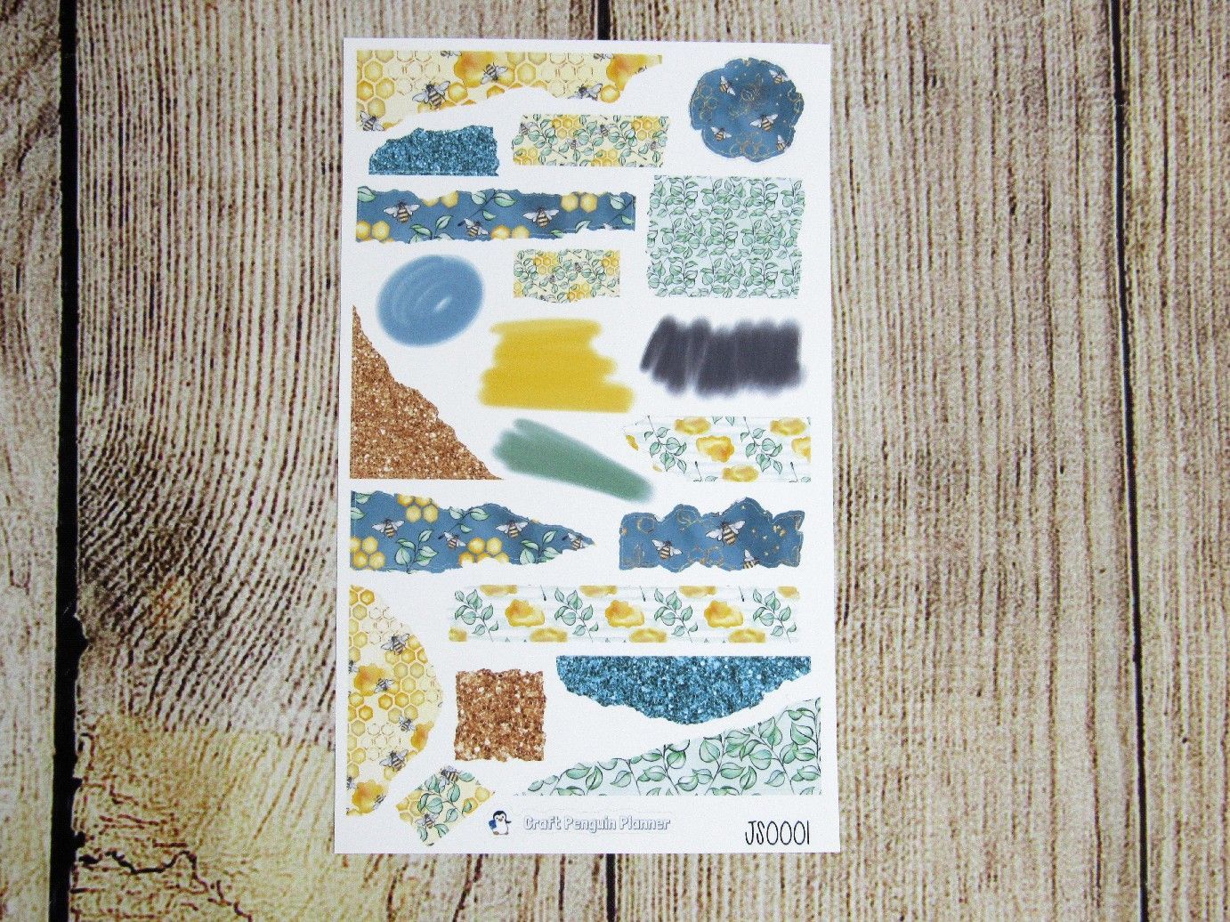 Journal Sheet- JS0001- Bee Kind