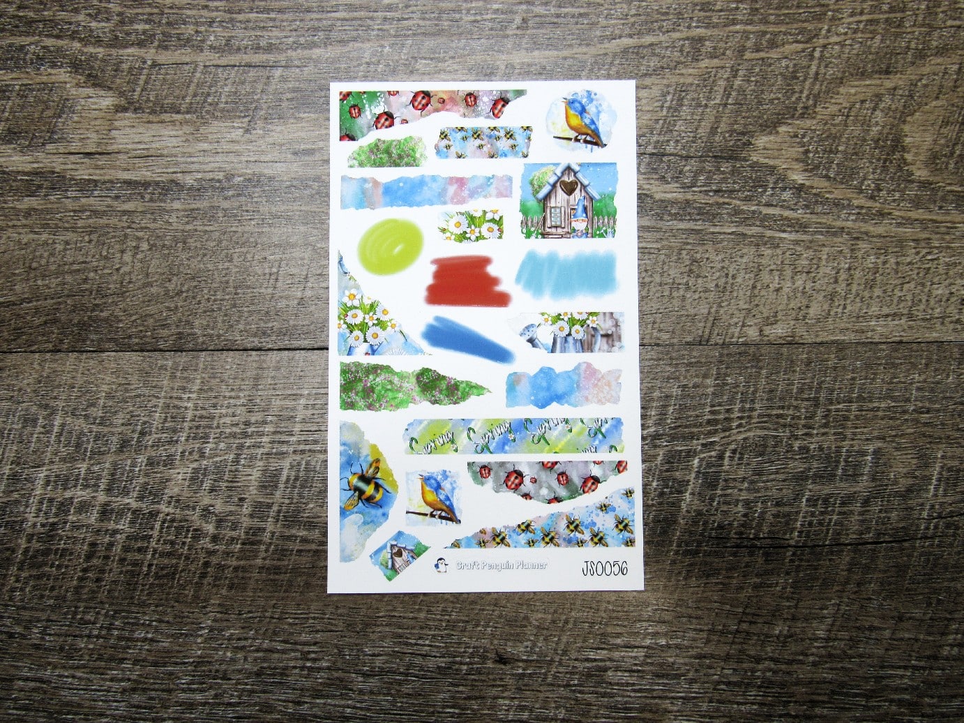 Journal Sheet- JS0056- In the Garden