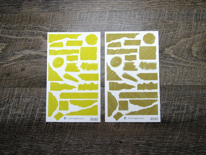 Brush Stroke Journal Sheets- JS0058- JS0085