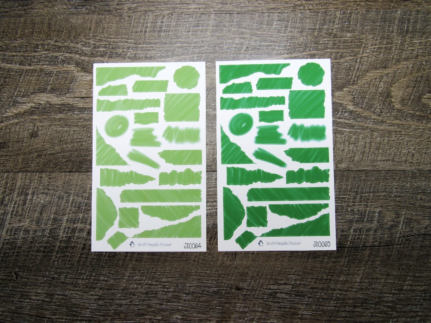 Brush Stroke Journal Sheets- JS0058- JS0085