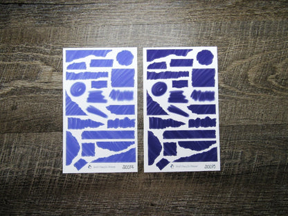 Brush Stroke Journal Sheets- JS0058- JS0085