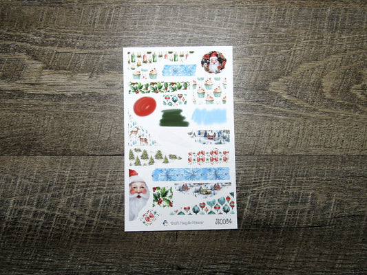 Journal Sheet- JS0094- Vintage Christmas