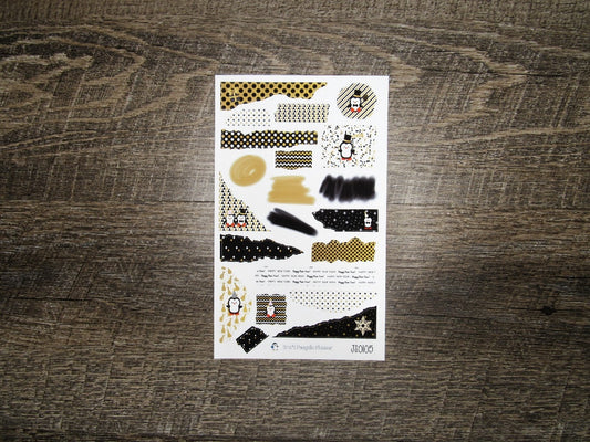 Journal Sheet- JS0105- New Year Penguin Party
