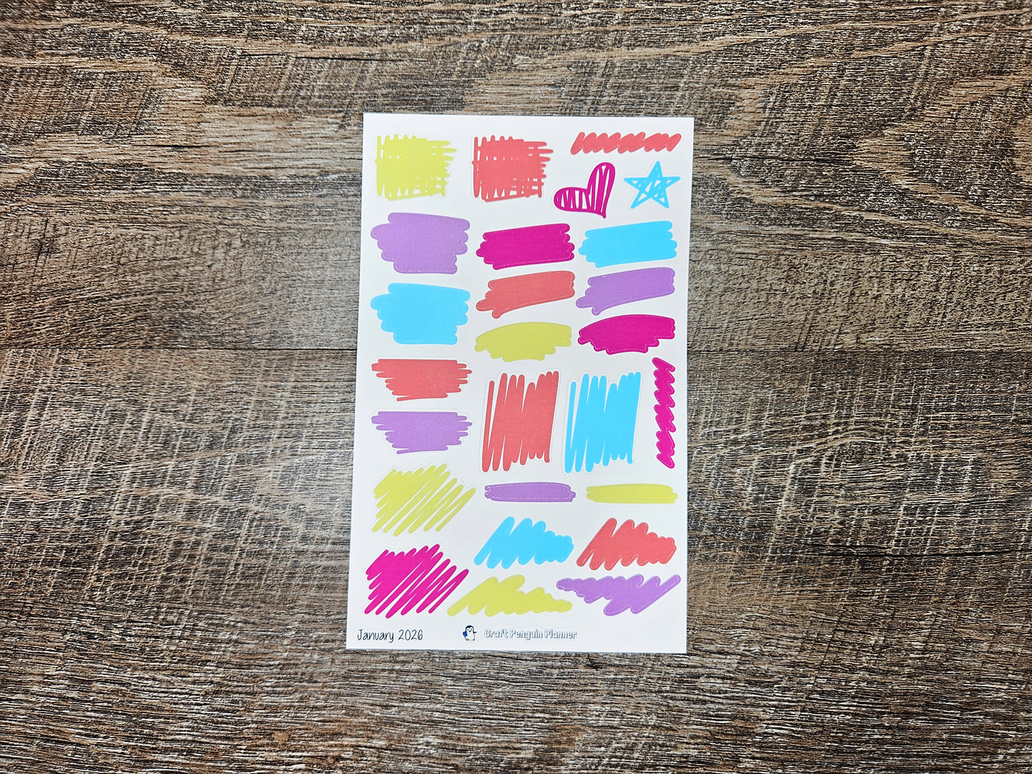 January 2026 Doodle Bundle- NO COUPONS