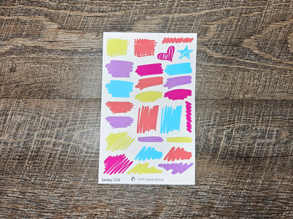 January 2026 Doodle Bundle- NO COUPONS