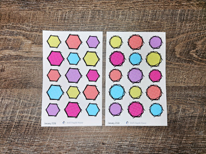 January 2026 Doodle Bundle- NO COUPONS