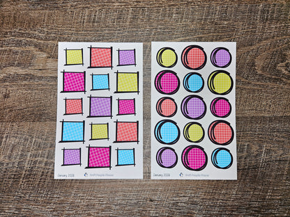 January 2026 Doodle Bundle- NO COUPONS