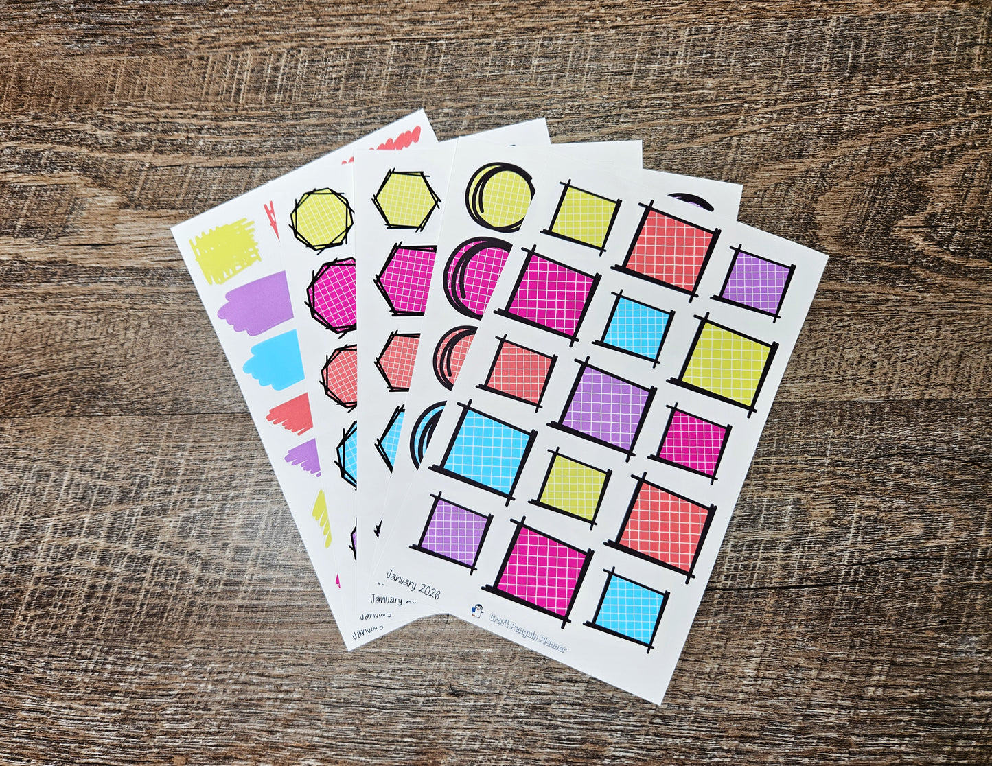 January 2026 Doodle Bundle- NO COUPONS