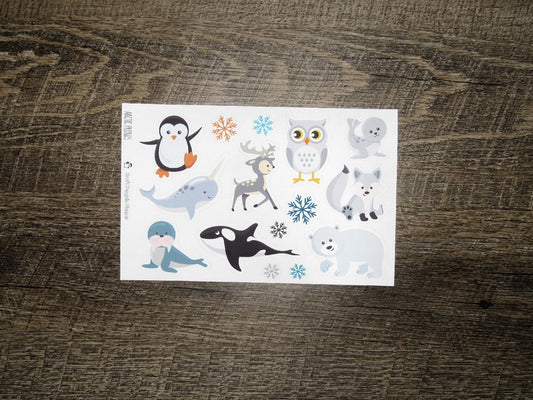 Jumbo deco- Arctic Friends