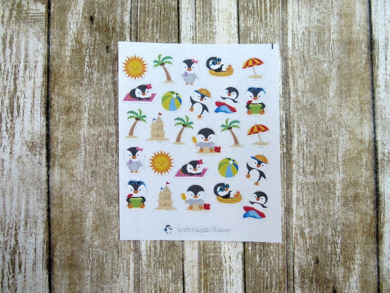 Just Chillin' Deco stickers