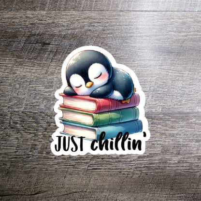 Just Chillin' Die Cut- NO COUPONS