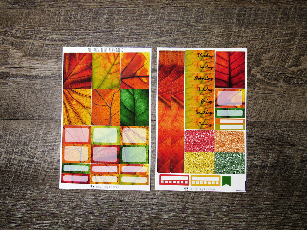 LIMITED EDITION Fall Leaves Mini Kit