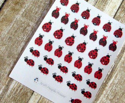 Ladybug Deco stickers