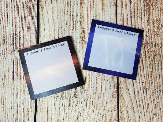 Thoughts That Struck Sticky Notes