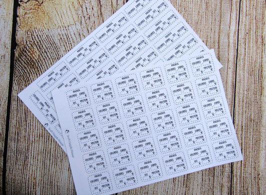 Macros Tracker Stickers