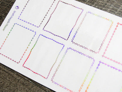 Mixed Heart Frame Overlays