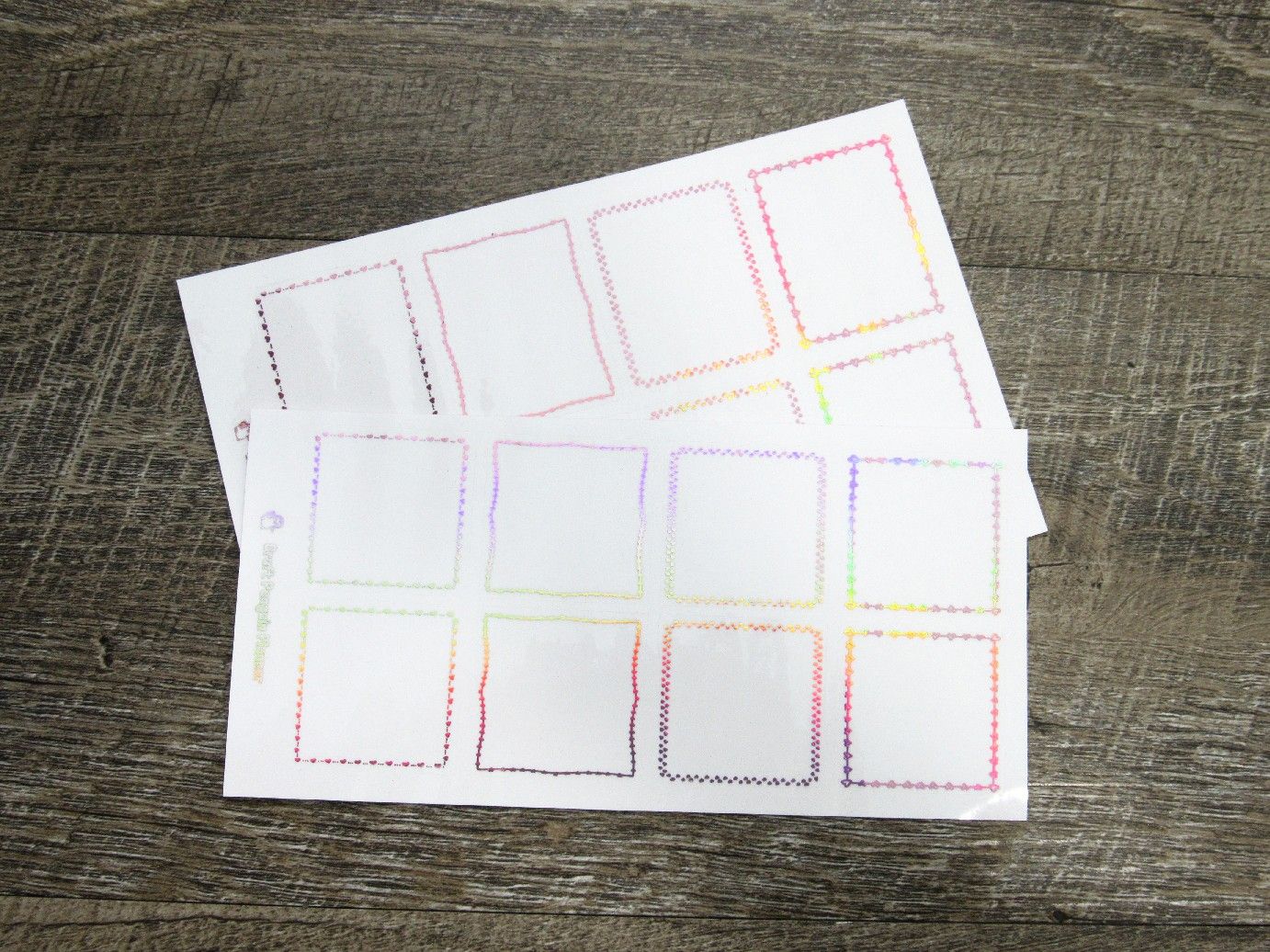 Mixed Heart Frame Overlays