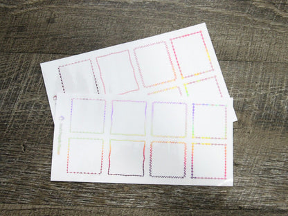 Mixed Heart Frame Overlays